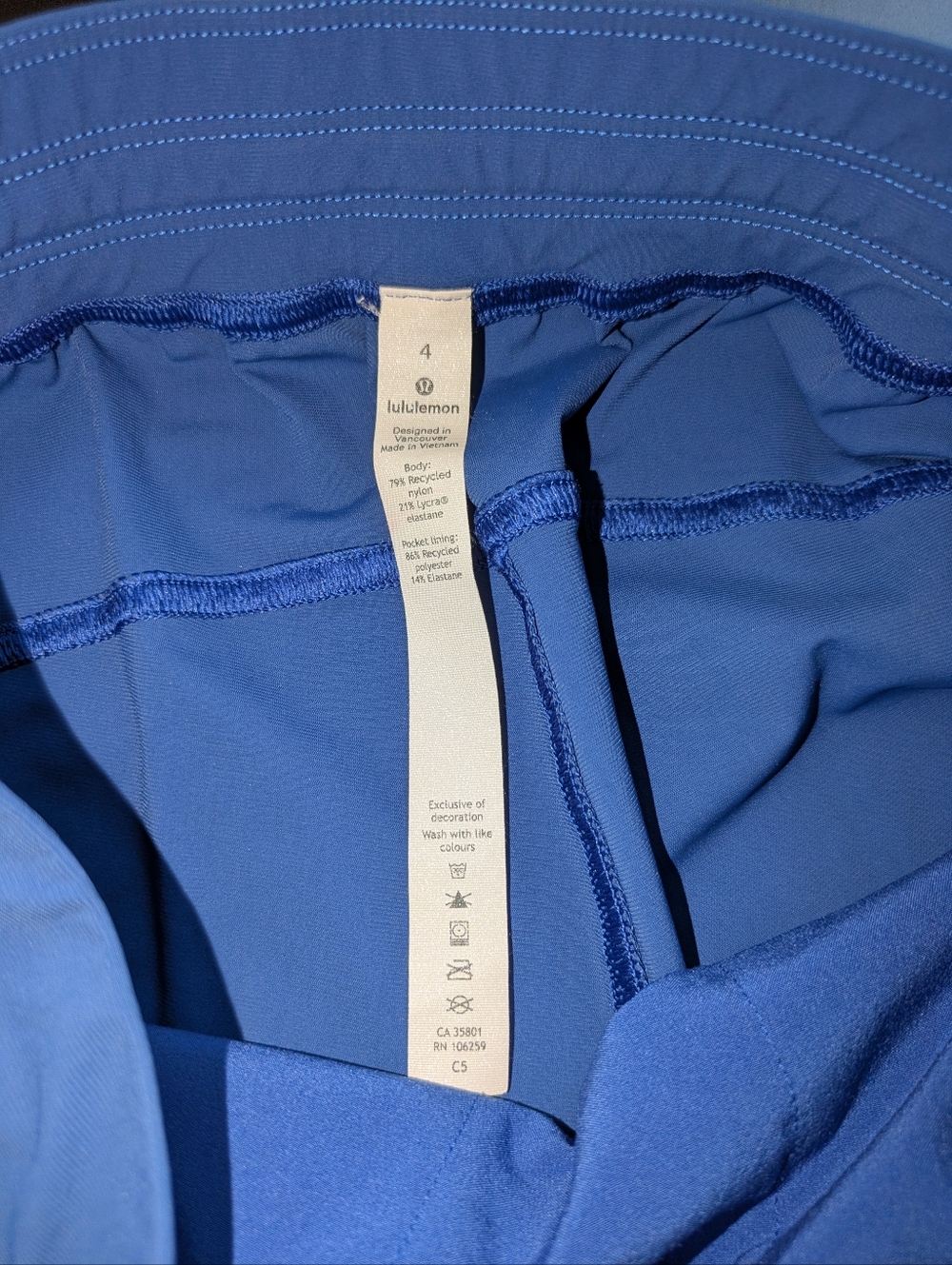 Lululemon Adapted State HR Jogger Size 4 In Blue - Picture 5 of 6